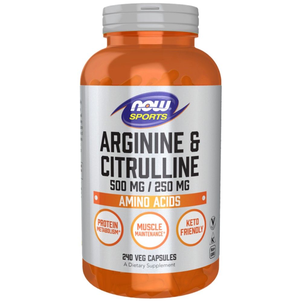 Arginina e citrollina - 240 capsule