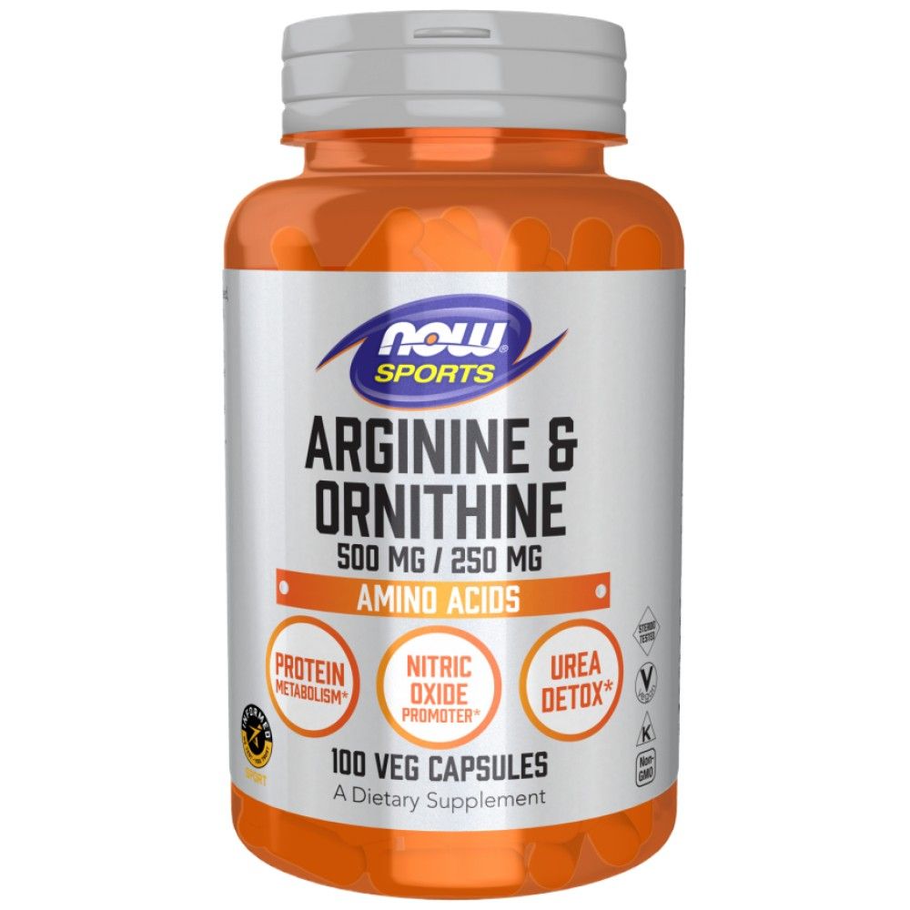Arginina/ornitina 500/250 mg - 100 capsule