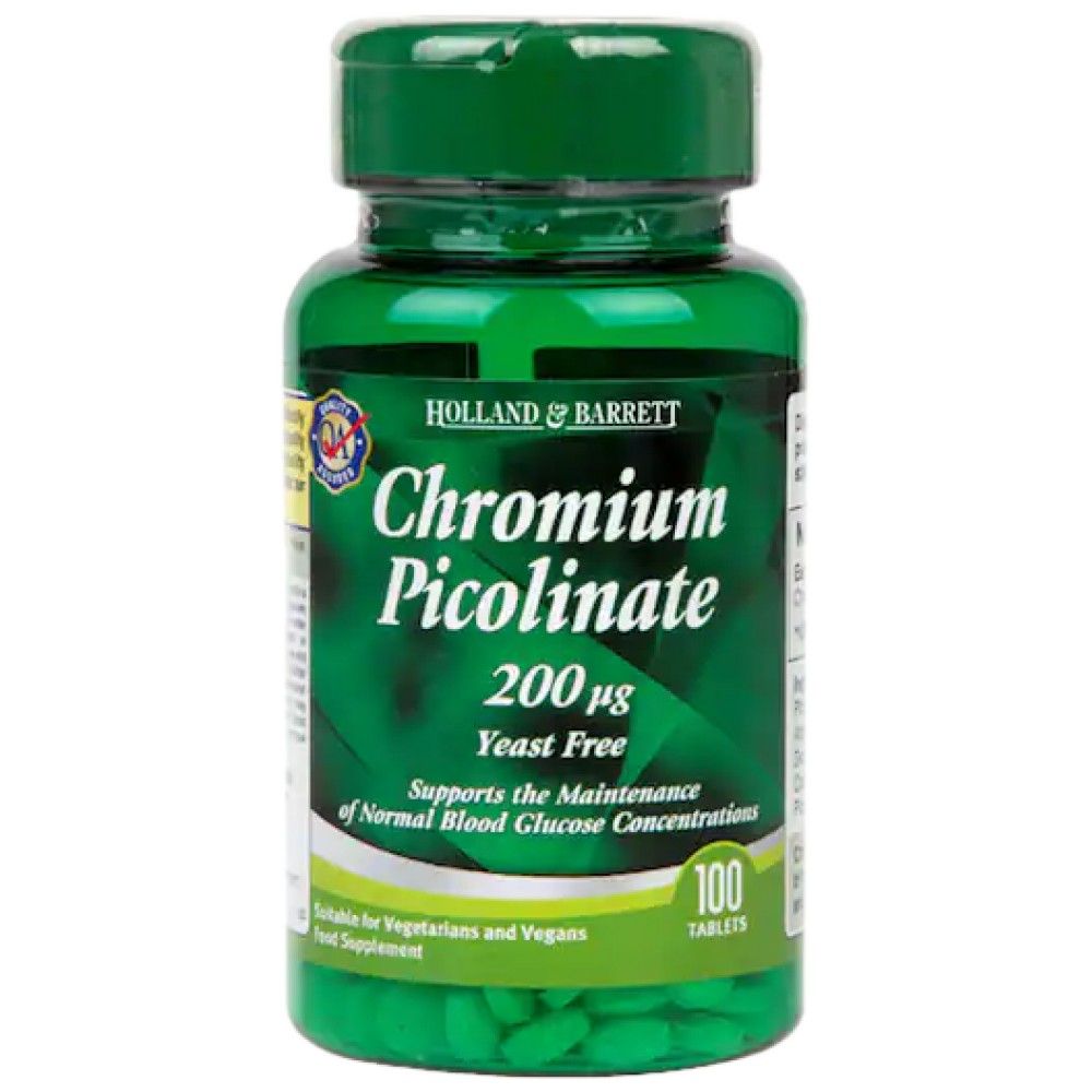 Chromium picolinato 200 mcg - 100 compresse