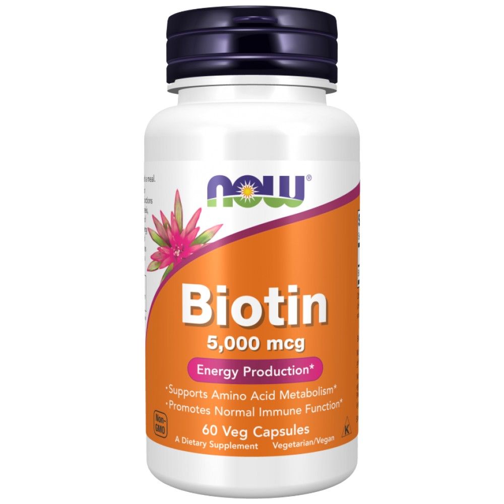 Biotina 5000 mcg - 60 capsule