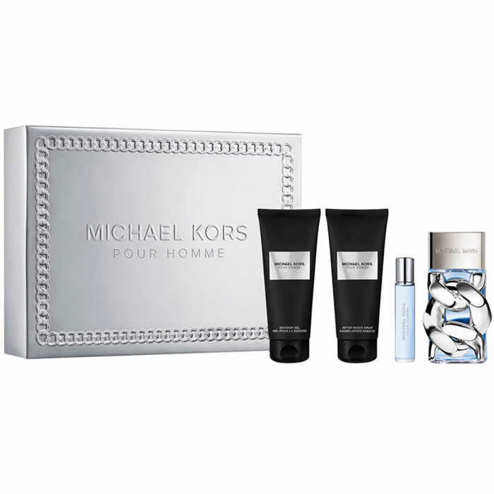 <tc>MICHAEL KORS</tc> Pour Homme Eau De Perfume Spray 100ml Set 4 Pezzi