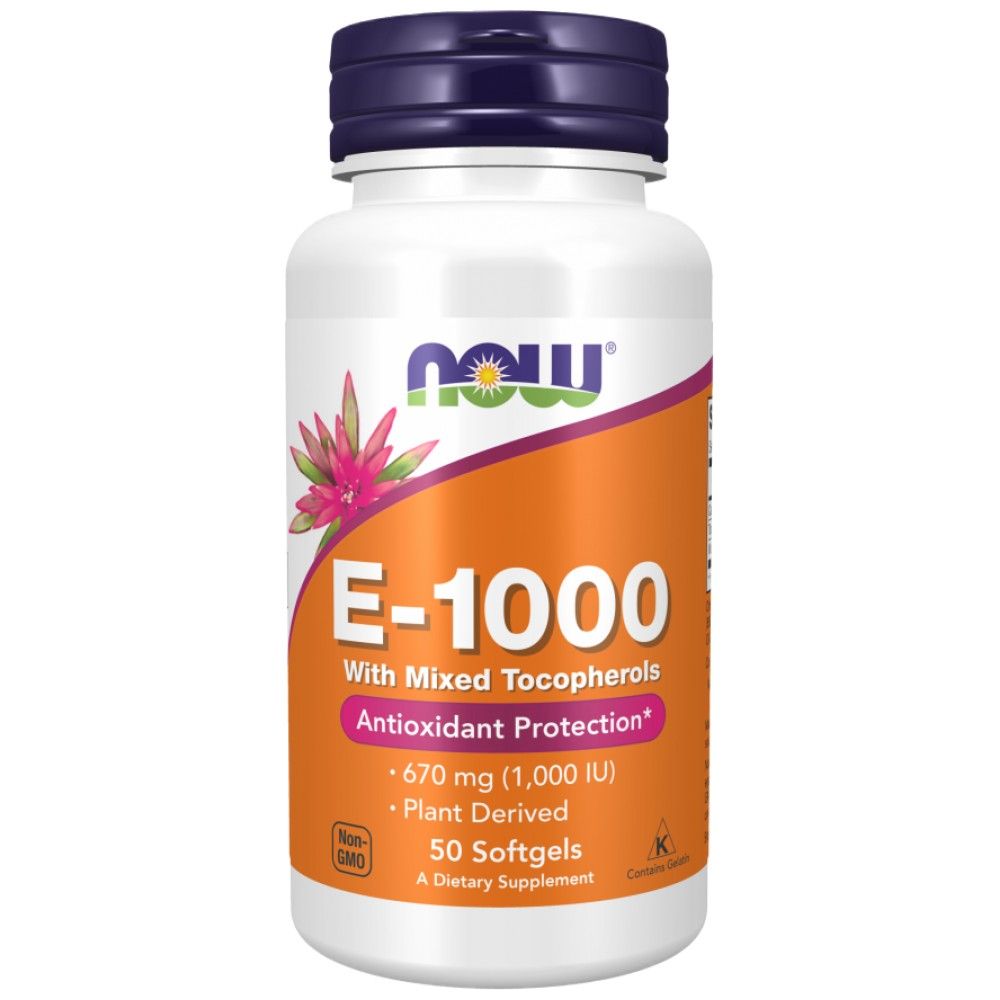 Vitamina E -1000 naturale - 50 capsule gel