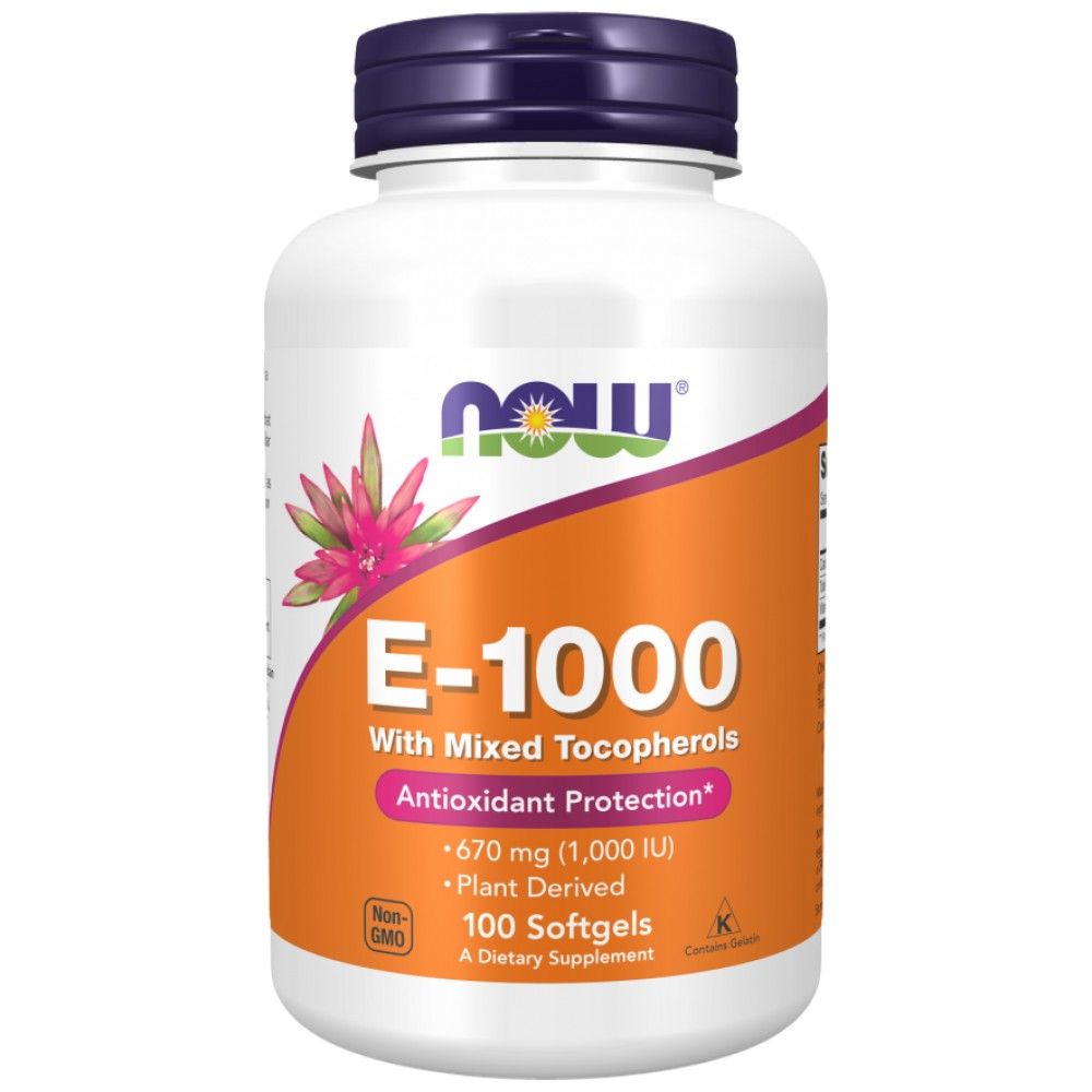 Vitamina E -1000 naturale - 50 capsule gel