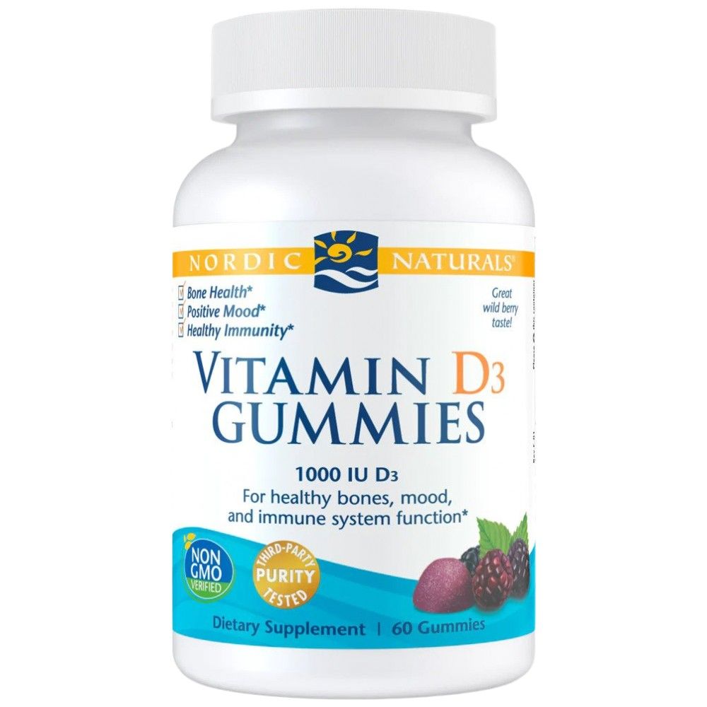 Vitamina D3 Gummies 1000 UI - 60 Gummies