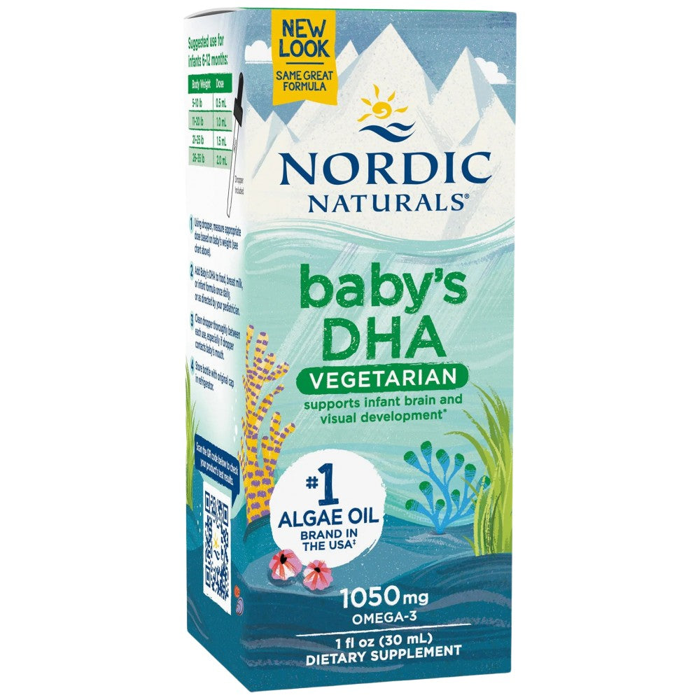 Baby's Dha | 1050 mg Omega -3 vegetariano - 30 ml