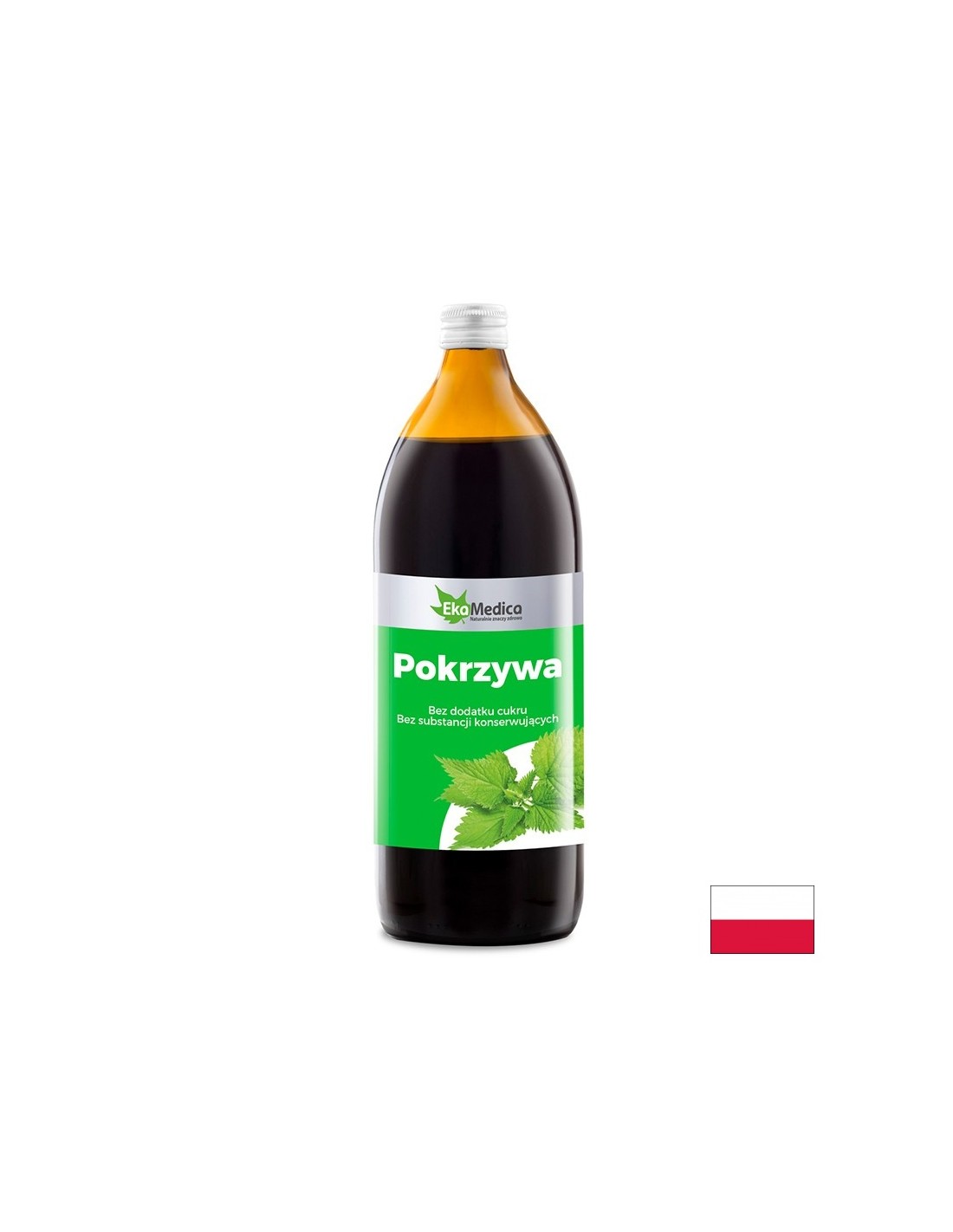 Succo di ortica con effetto diuretico e antianemico, 1 litro, 20 o 40 dosi