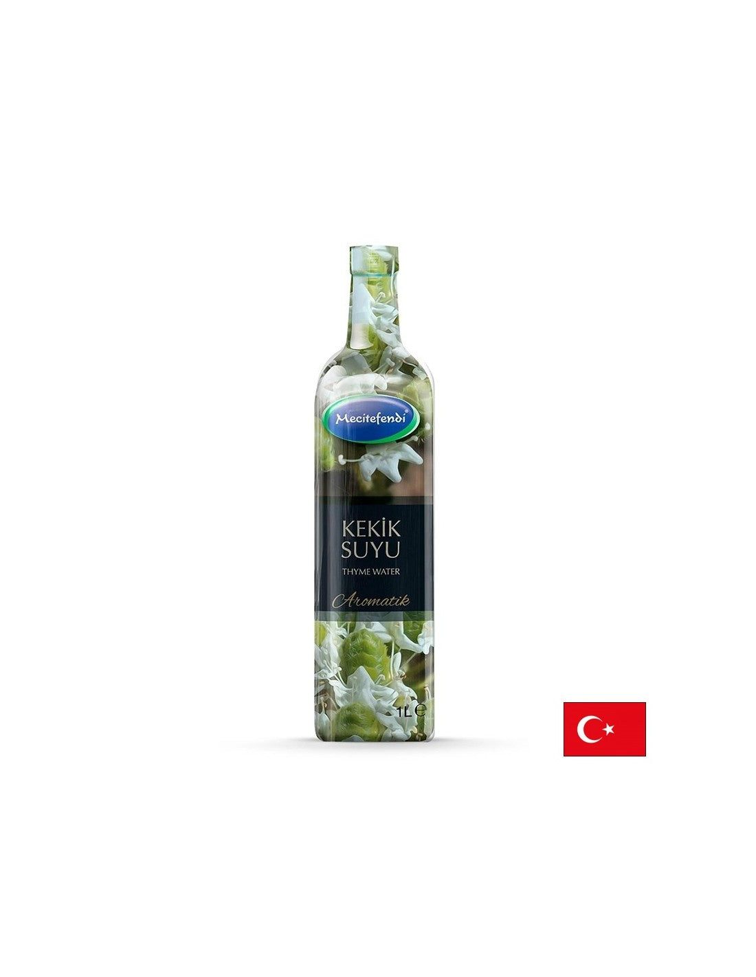 Acqua aromatica al timo per le vie respiratorie, 1 litro, 20 dosi