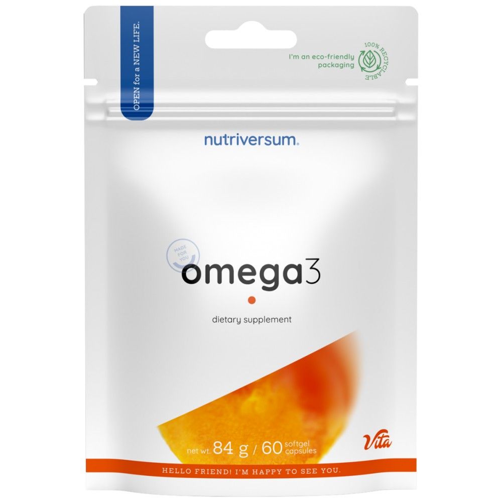 Omega 3 olio di pesce - 60 capsule gel