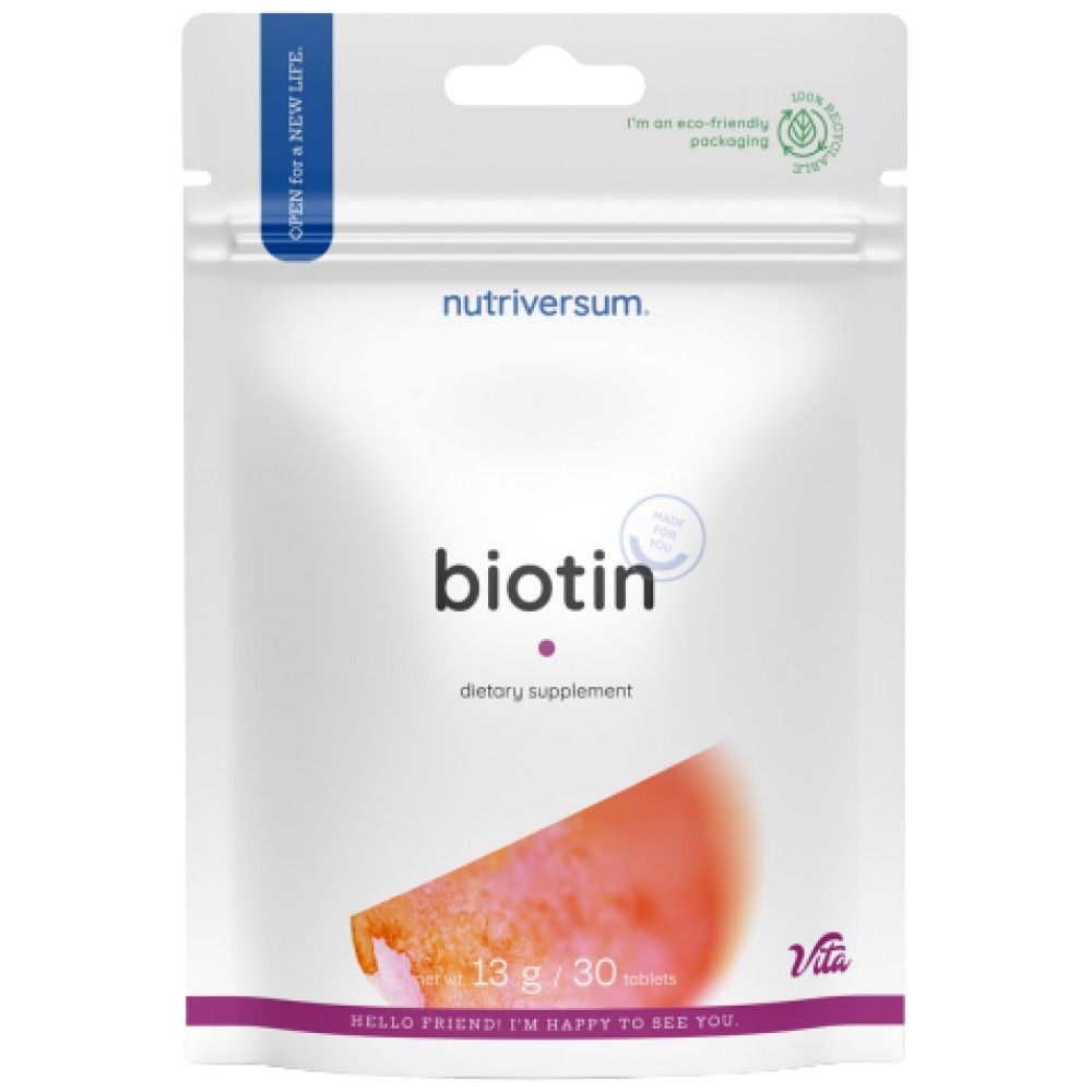 Biotina 5000 mcg - 30 compresse