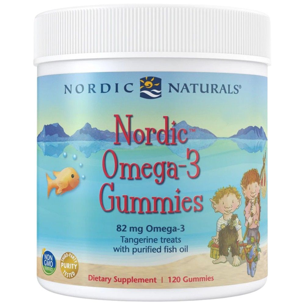 Omega -3 Nordic Gummies 82 mg - 120 Gummies