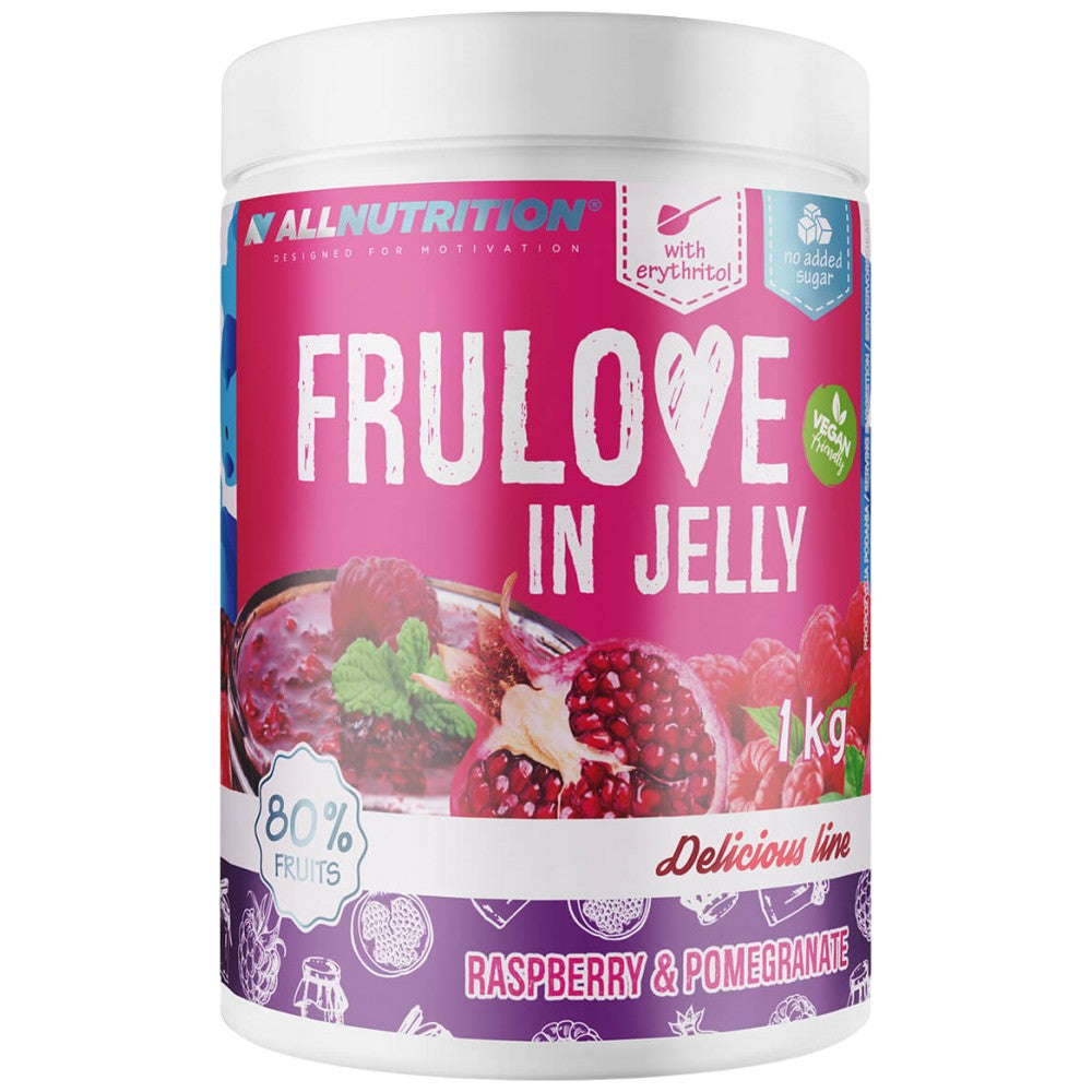 Frulove in gelatina | Lampone e melograno - 1000 grammi