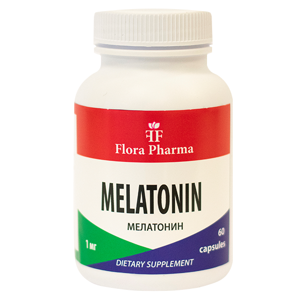 MELATONINA 1 MG /60 capsule, 60 dosi/ FLORA PHARMA