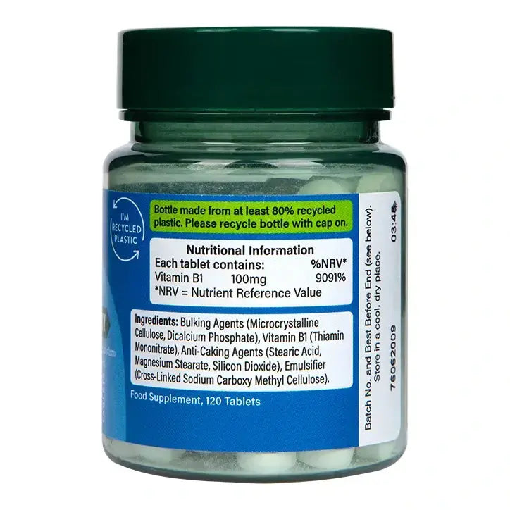 Vitamina B1 (Vitamina B1) 100 mg 120 compresse OLANDA & BARRETT