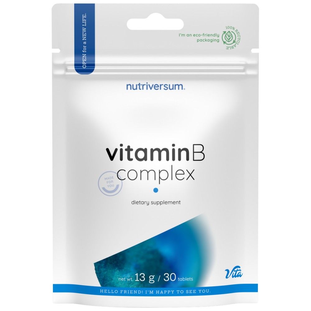 Complesso di vitamina B - 30 compresse
