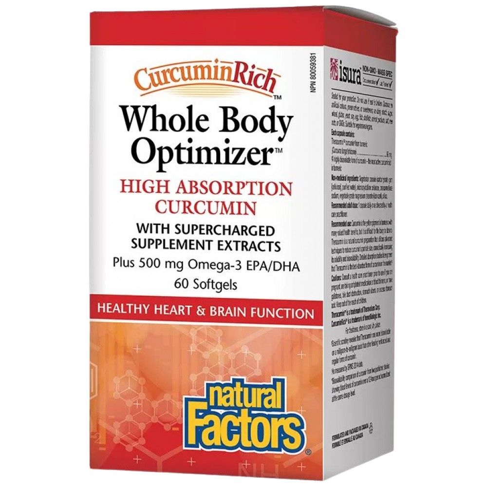Curcuminrich ™ | Whole Body Optimizer ™ - 60 capsule gel