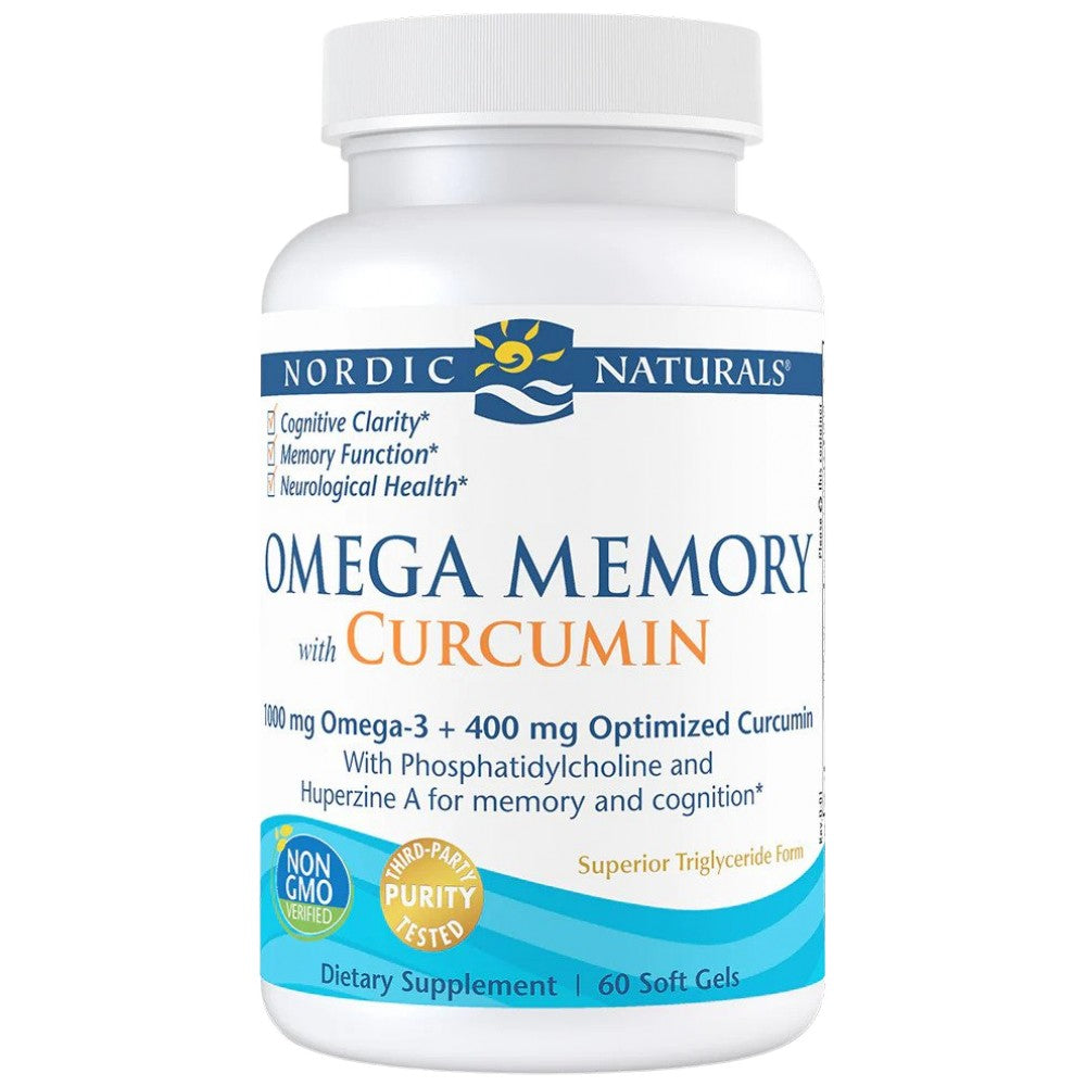 Memoria Omega con curcumina - 60 capsule in gel