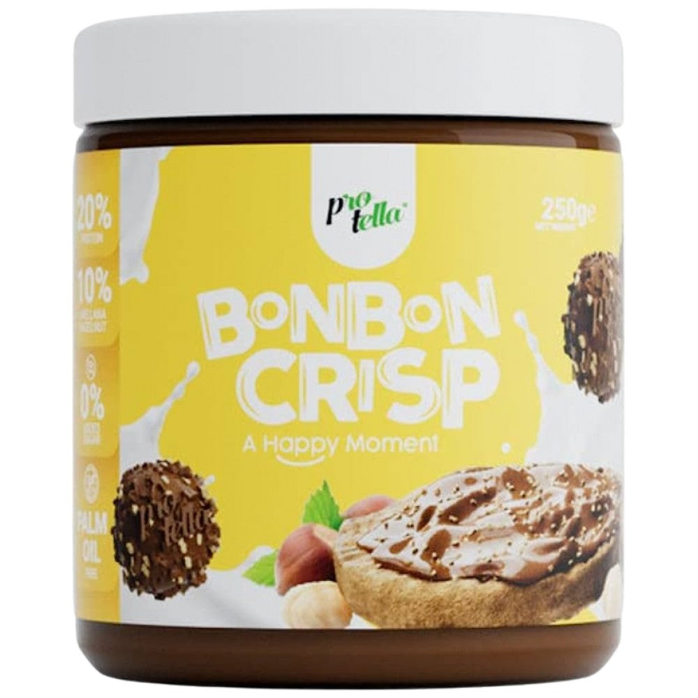 <tc>Protella</tc> Crema proteica | BonBon Crisp - 250 grammi