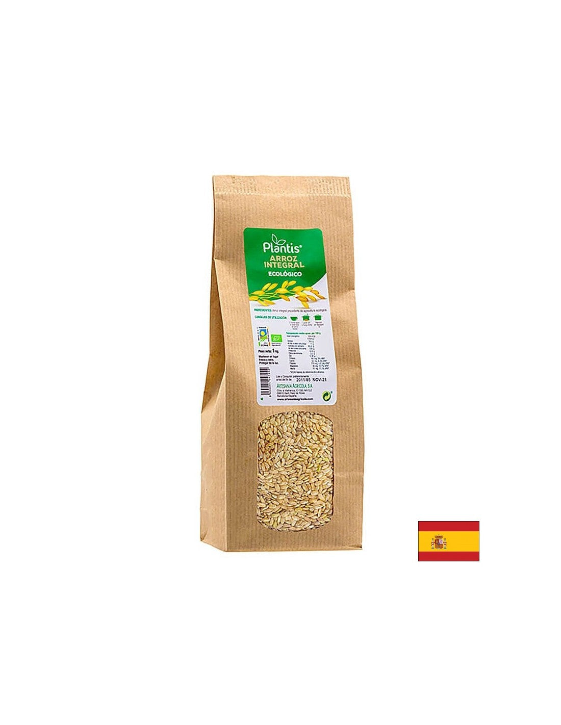 Riso integrale biologico, 1 kg Arte<tc>san</tc>io