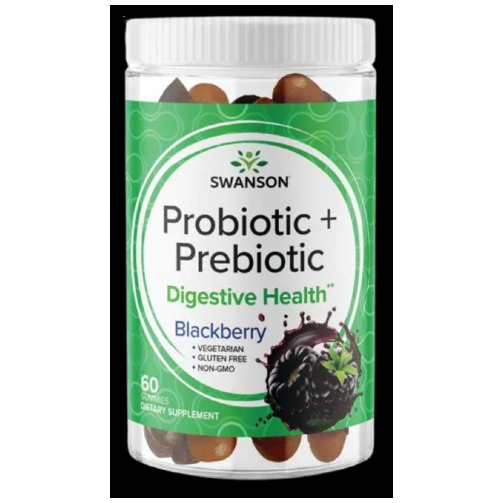 Probiotico + gummie prebiotiche - 60 gomme