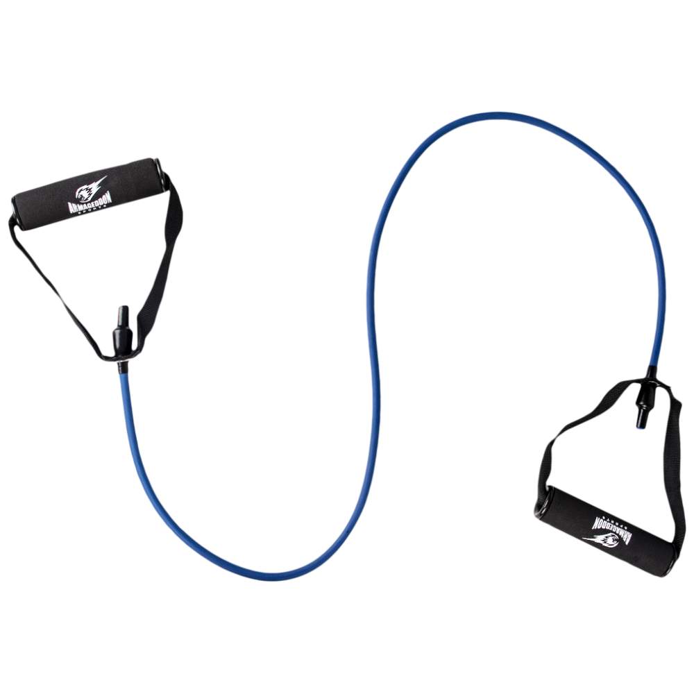 Fascia fitness con impugnature - 10 kg (blu)/Fascia fitness con impugnature - 10 kg