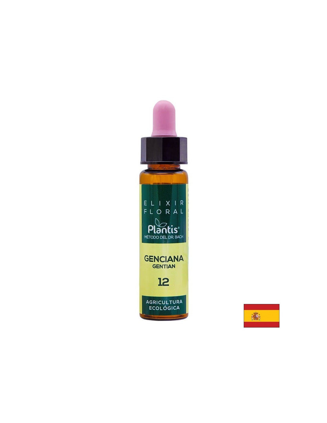 Elisir colorato di genziana per il buon umore - Gocce secondo il metodo del Dr. Bach, 10 ml Arte<tc>san</tc>io