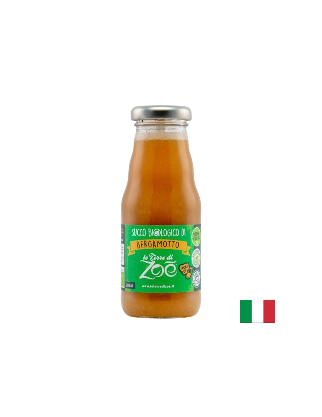 Succo di Bergamotto 100% Biologico, 200 ml