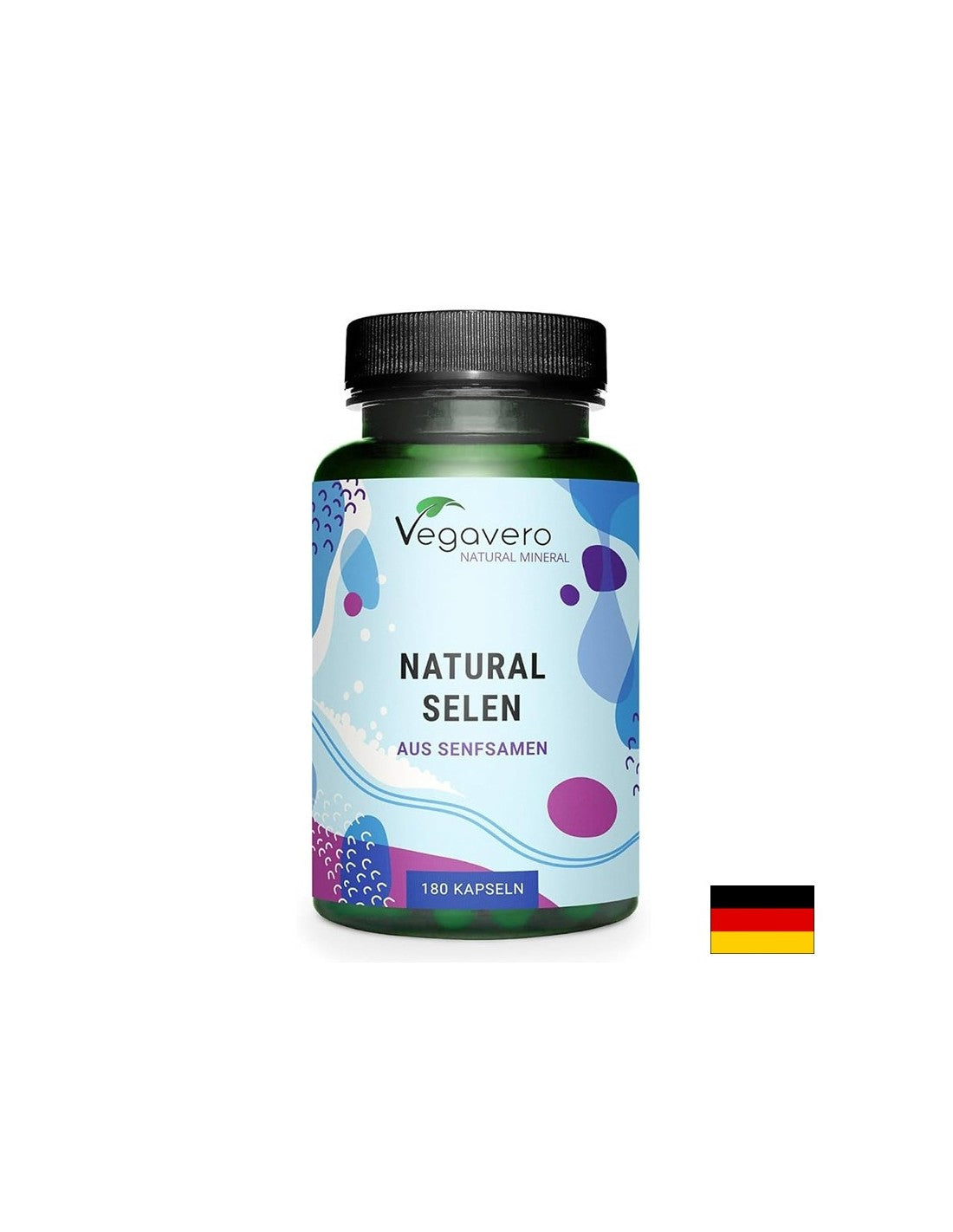 Selene (naturale, da ciclo di lavoro) - Contiene un'immunità e una dose di antiossidante, 100 µg per 180 capsule