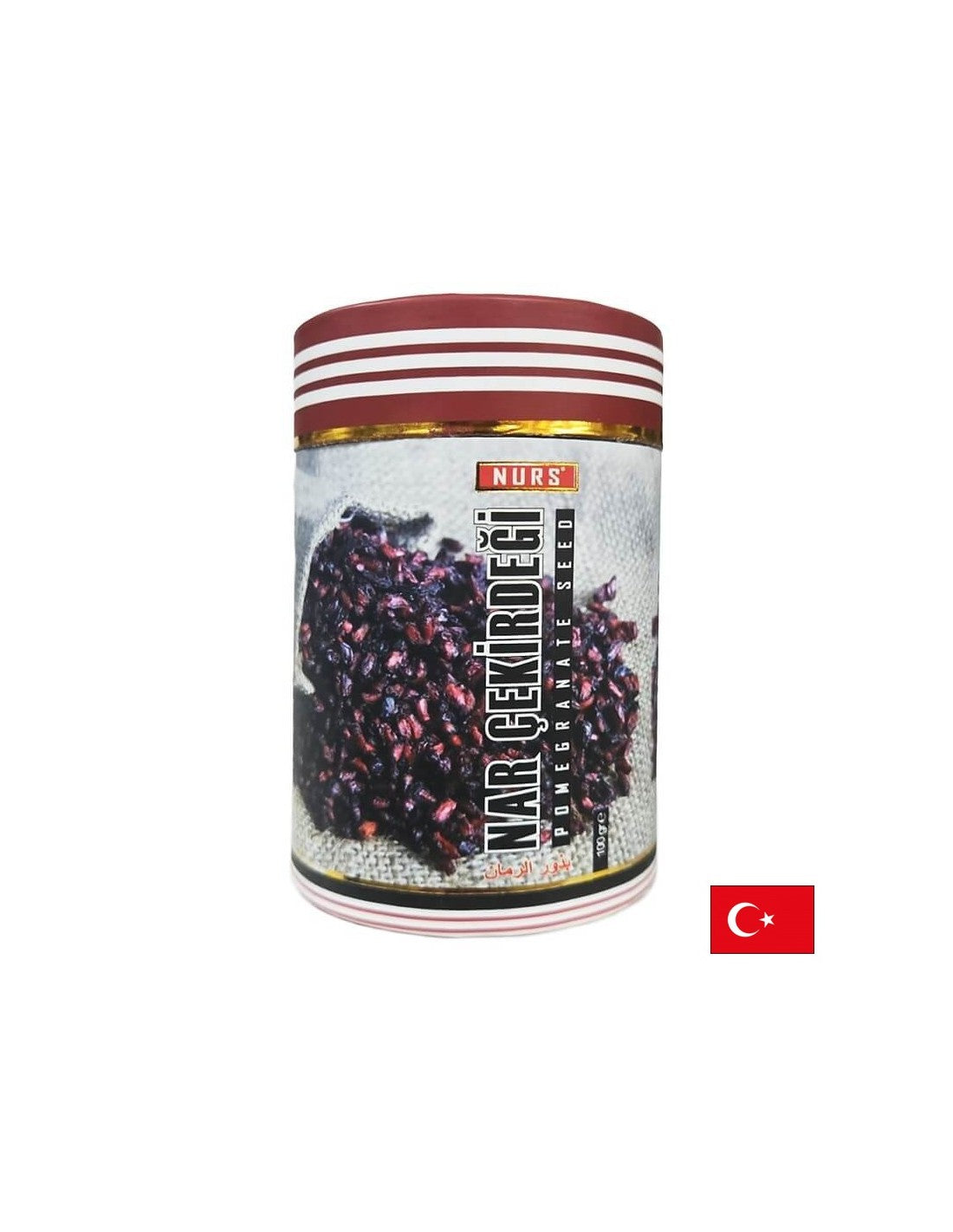 Semi di melograno per un cuore sano e protezione antiossidante, 100 g, polvere