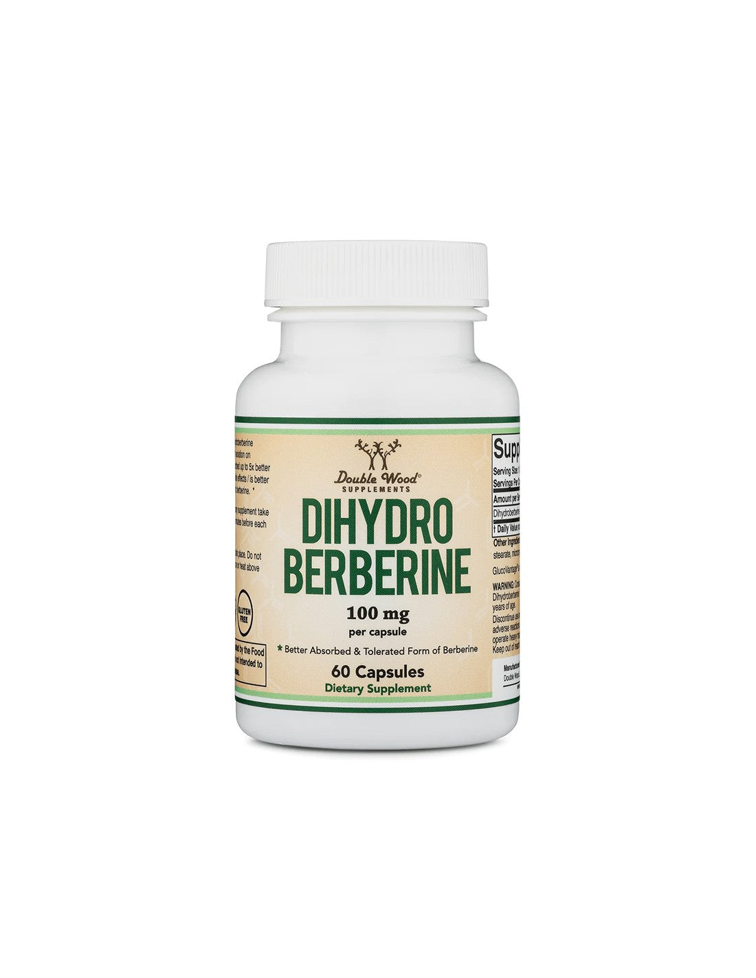 Diidroberberina - diabete e colesterolo alto, 100 mg, 60 capsule