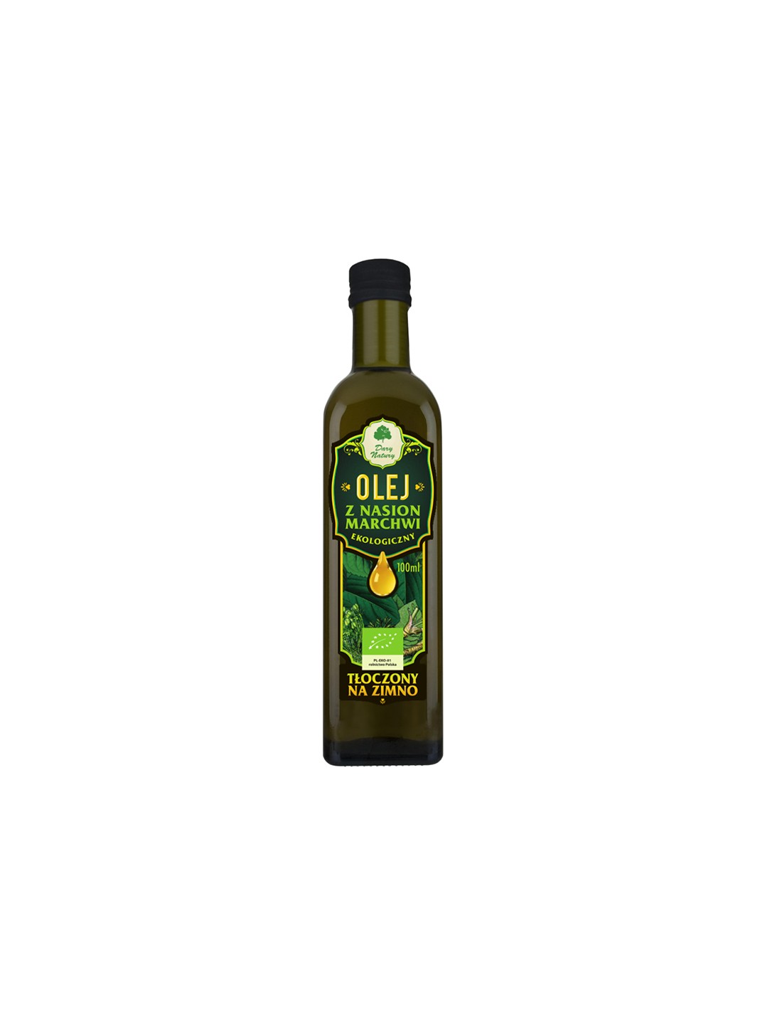 Olio di semi di carota biologico, 100 ml