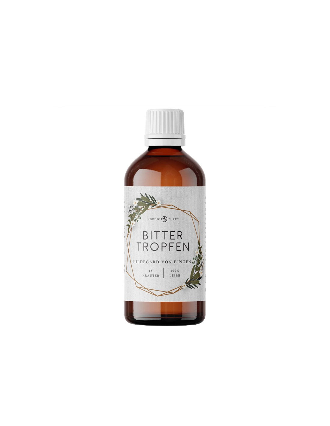 Amari alle erbe - Gocce secondo il metodo di Hildegard von Bingen, 100 ml