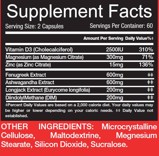 Test booster 120 capsule