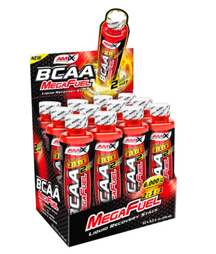 BCAA Megafuel 6000/150ml./12 amp. - 1.800 kg
