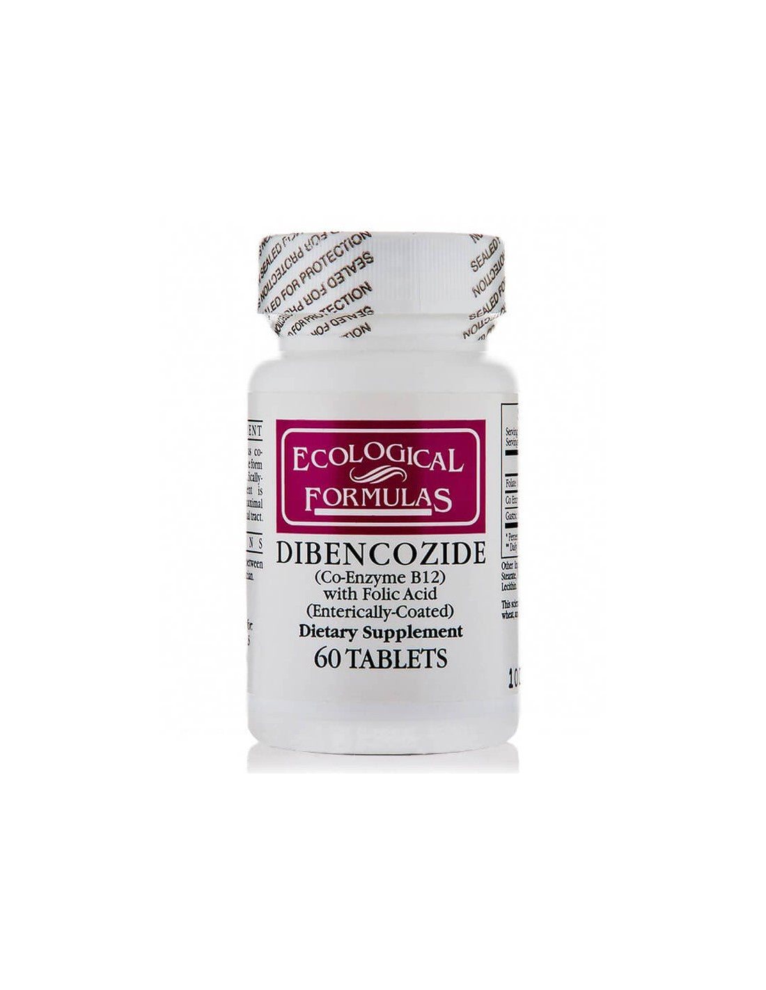 Vitamina B12 (Dibencozide) + Acido folico - Salute neurologica e cardiovascolare, 60 compresse