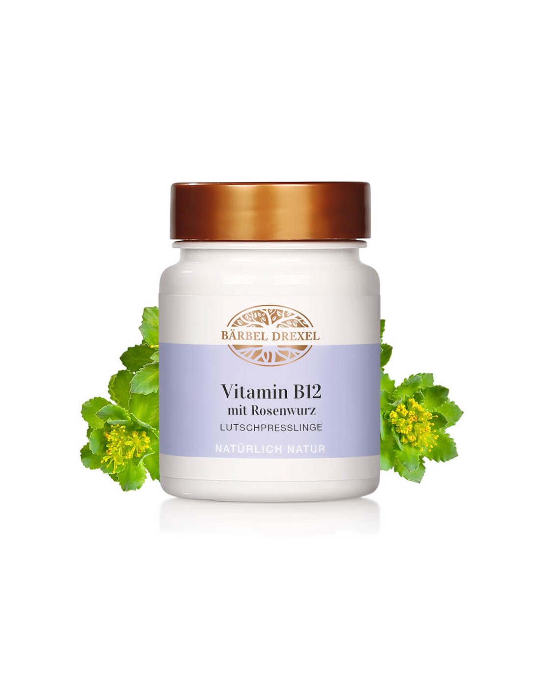 Per stress e stanchezza - Formula con vitamina B12 e radice d'oro, 90 pastiglie <tc>Bärbel Drexel</tc>