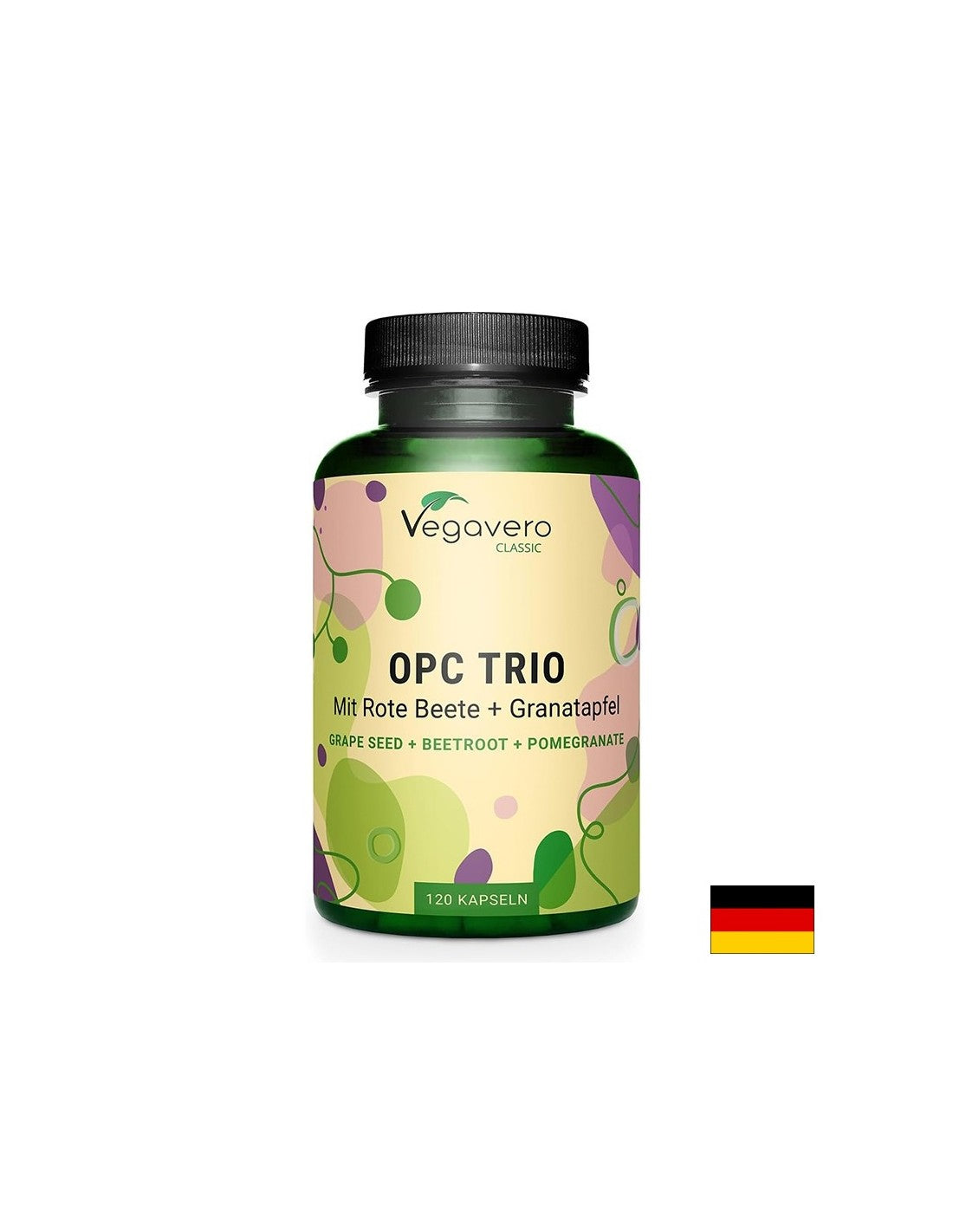 Formula antiossidante con oligomerici, proantocianidinidi, cerfoglio e miele, 120 capsule