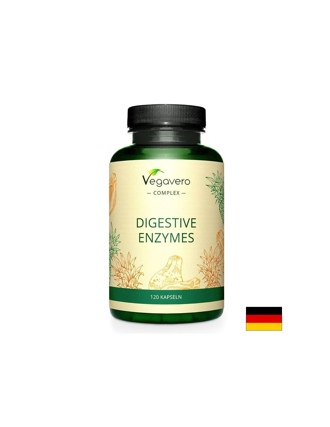 Complesso di enzimi digestivi, 120 capsule