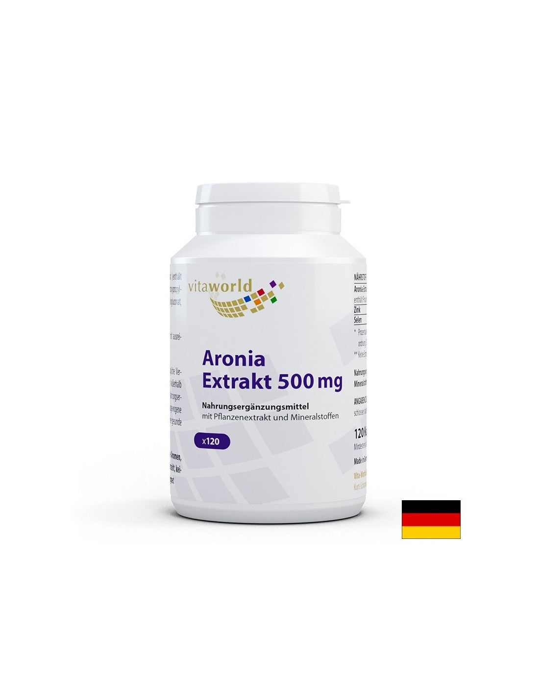 Immunità e cuore sano - Aronia (estratto) + Zinco e Selenio, 120 capsule