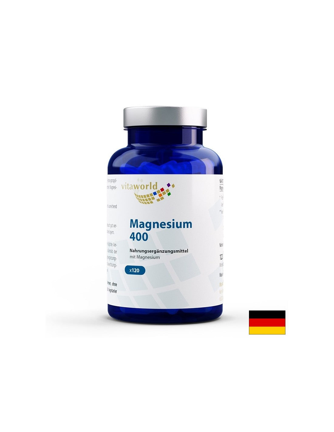 Magnesio (ossido) - Funzione cardiaca, muscoli buon umore, 120 capsule