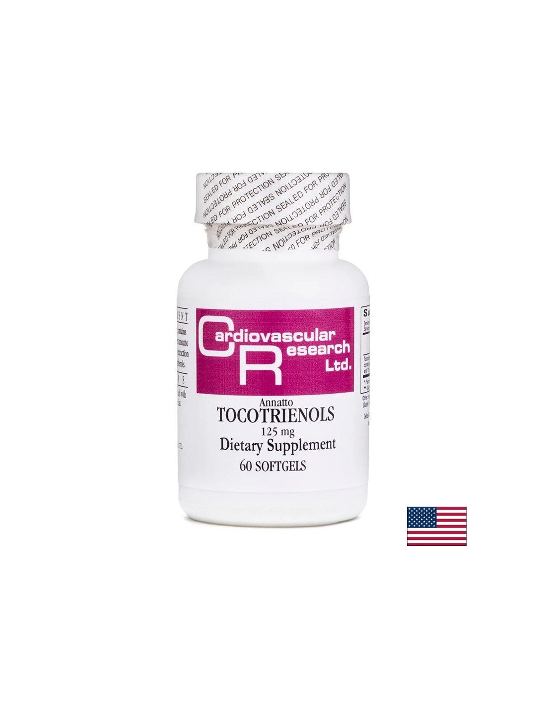 Antiossidante - Tocotrienoli Annatto, 125 mg x 60 capsule softgel
