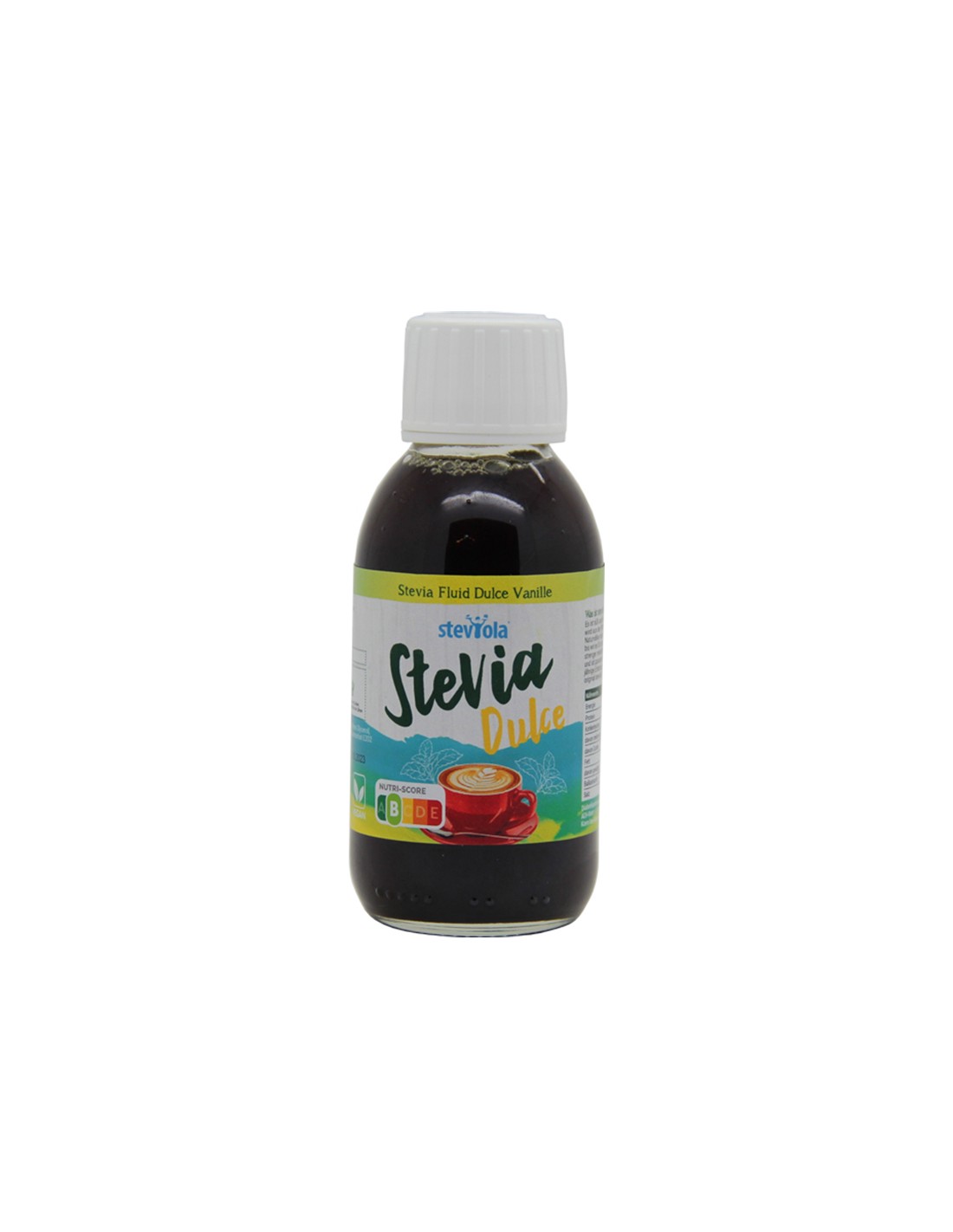 Stevia liquida con aroma di vaniglia, 125 ml