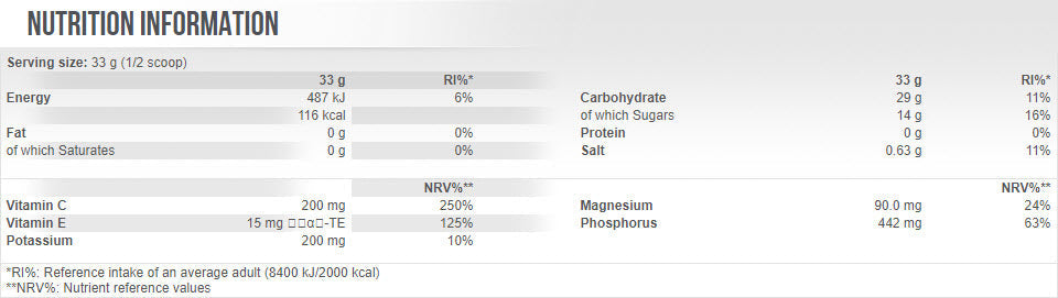 Endurance Isotec - 1,00 kg