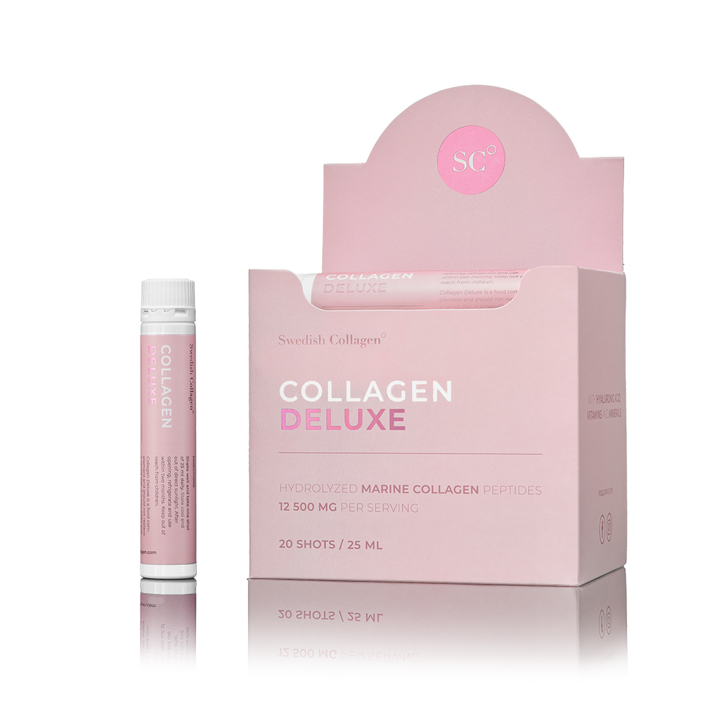 Fish Collagen Deluxe® 12,500 mg with hyaluronic acid 75 mg 20 x 25ml - Nutra Best Europe