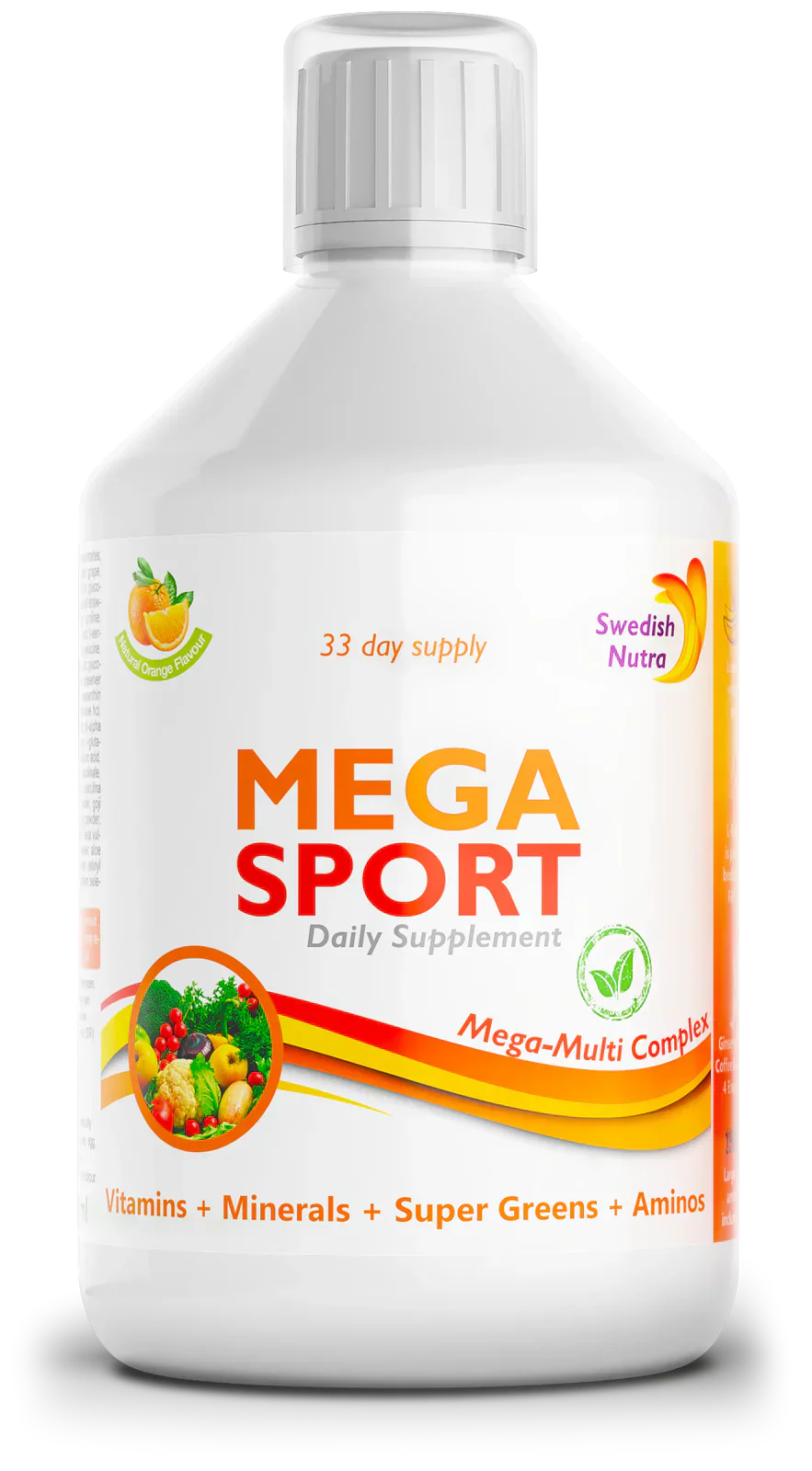 Mega Sport - vitamine + minerali + collagene 1497 mg /500 ml/
