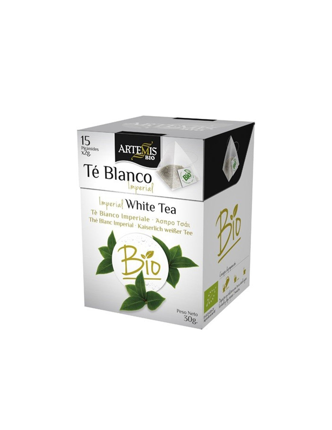 Tè bianco Bio, 15 bustine filtro