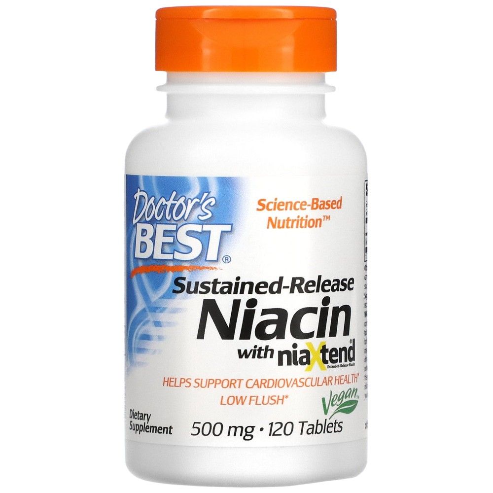 MIGLIOR Niacina a rilascio prolungato con Nia<tc>XTEND</tc> 500 mg - 120 compresse