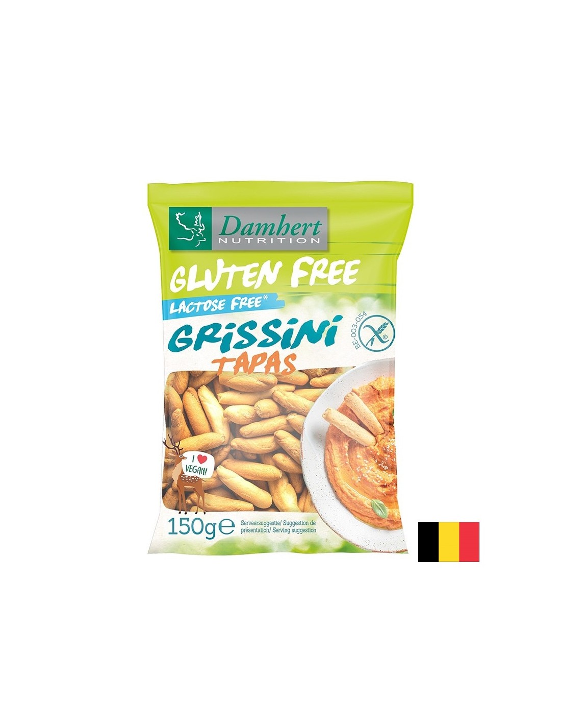 Grissini senza glutine Tapas, 150 g