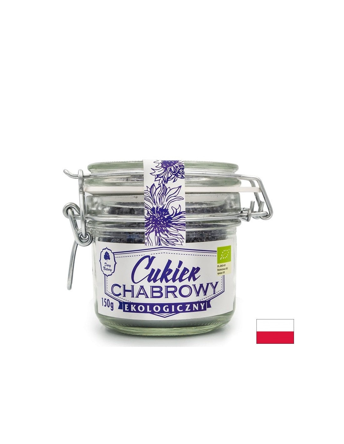 Zucchero di canna con fiordaliso - Bio, 150 g