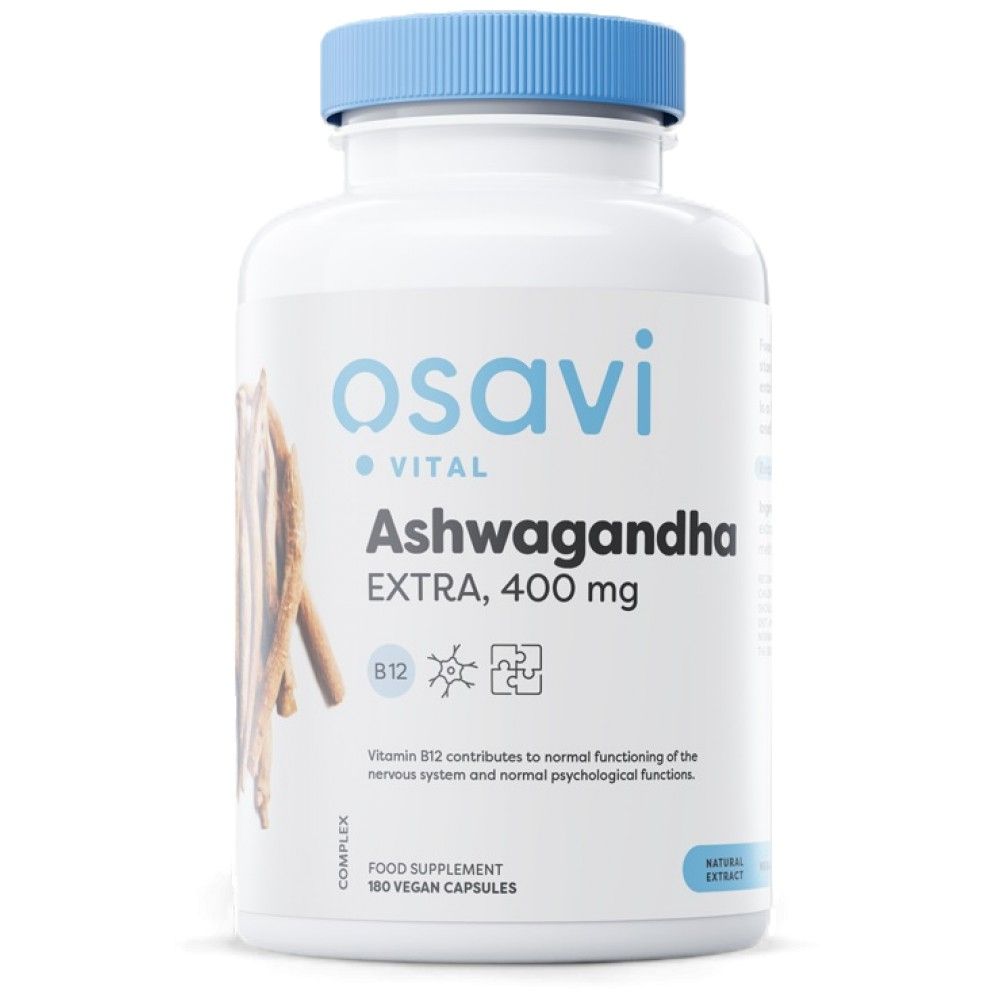 Ashwagandha extra 400 mg - 180 capsule