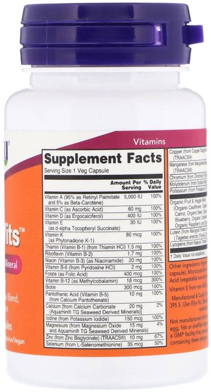 Daily VITS MULTI - 120 Capsules